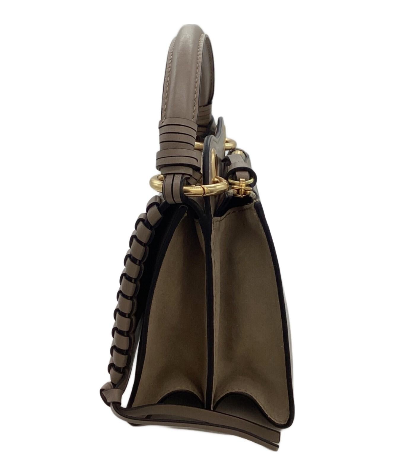 See By Chloe Hand Bag Tote Purse TILDA MINI BAG Beige Authentic