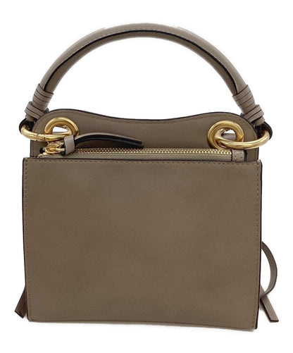 See By Chloe Hand Bag Tote Purse TILDA MINI BAG Beige Authentic