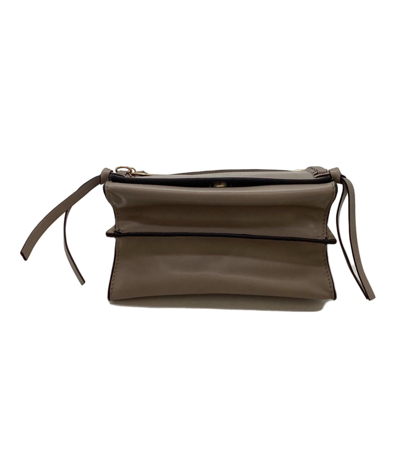 See By Chloe Hand Bag Tote Purse TILDA MINI BAG Beige Authentic