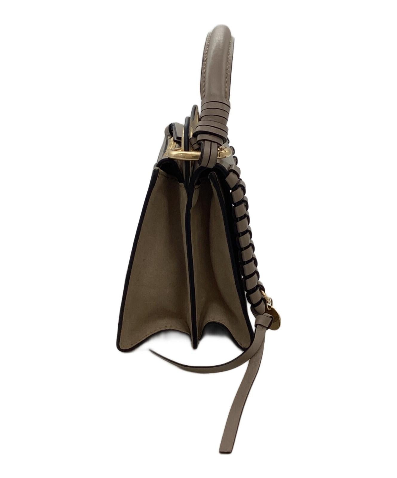 See By Chloe Hand Bag Tote Purse TILDA MINI BAG Beige Authentic