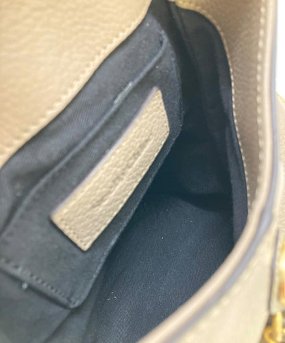 See By Chloe Backpack SMALL OLGA Leather Greige Authentic