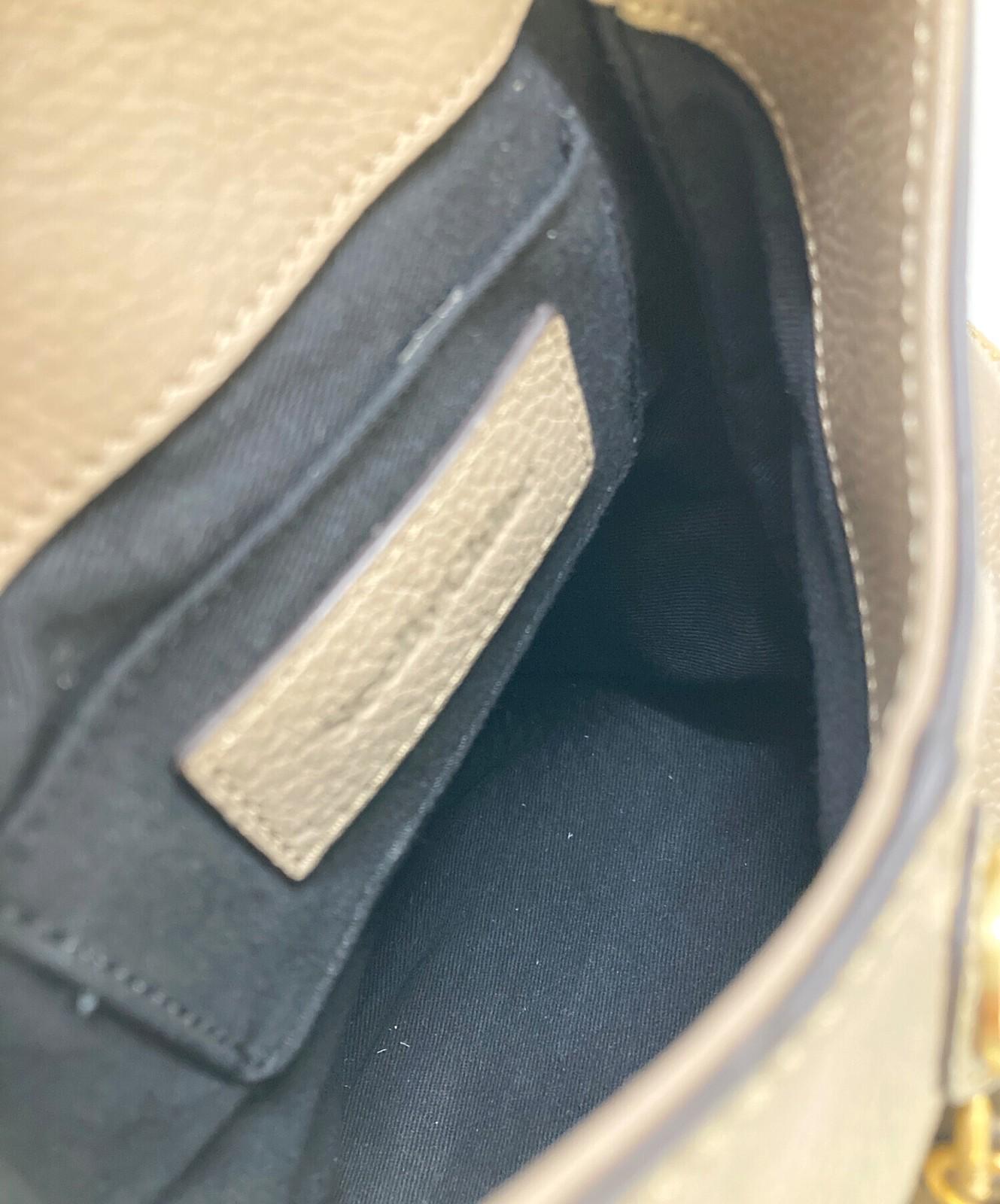 See By Chloe Backpack SMALL OLGA Leather Greige Authentic