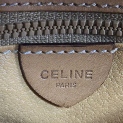 CELINE Shoulder Bag Purse Macadam Authentic