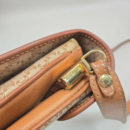 CELINE Shoulder Bag Purse Macadam Authentic