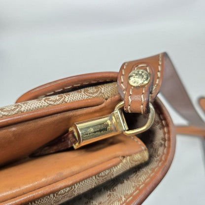 CELINE Shoulder Bag Purse Macadam Authentic