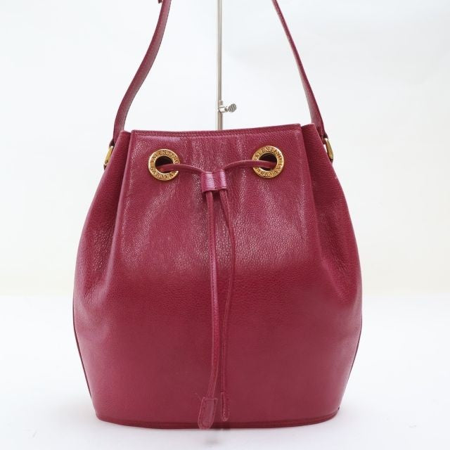 Valentino Garavani Shoulder Bag Purse Leather Rose Pink Authentic