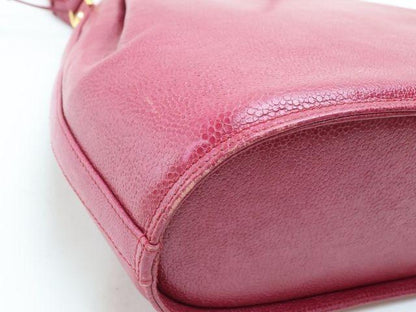 Valentino Garavani Shoulder Bag Purse Leather Rose Pink Authentic