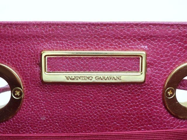 Valentino Garavani Shoulder Bag Purse Leather Rose Pink Authentic