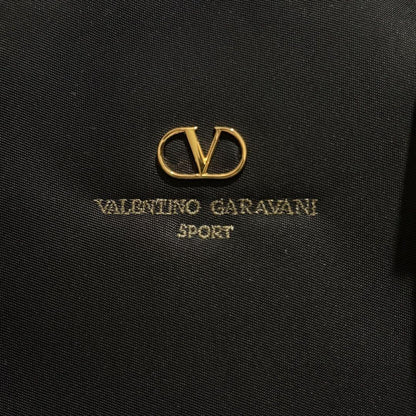 Valentino Garavani Shoulder Bag Purse Mini Boston 2way Logo Black Authentic