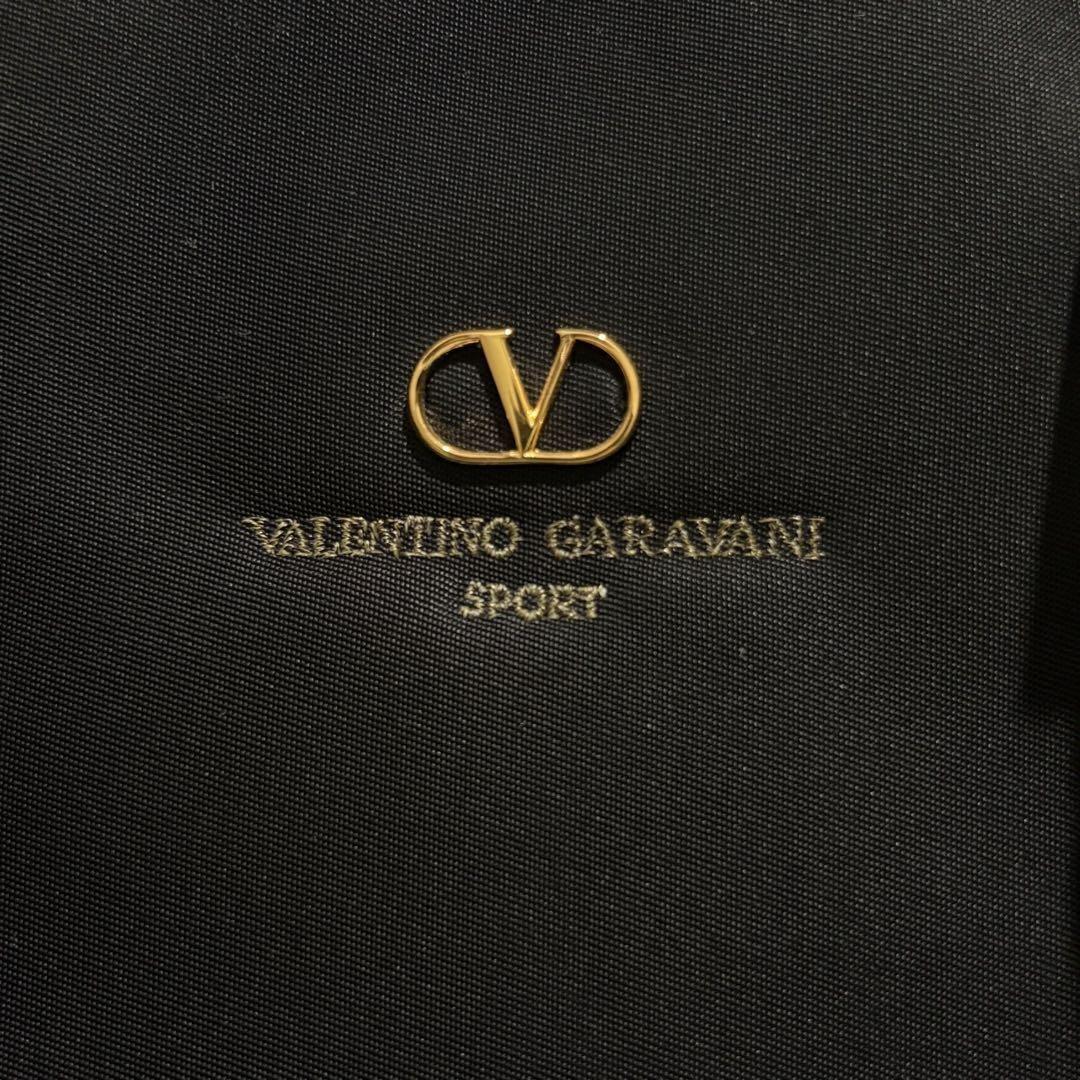 Valentino Garavani Shoulder Bag Purse Mini Boston 2way Logo Black Authentic