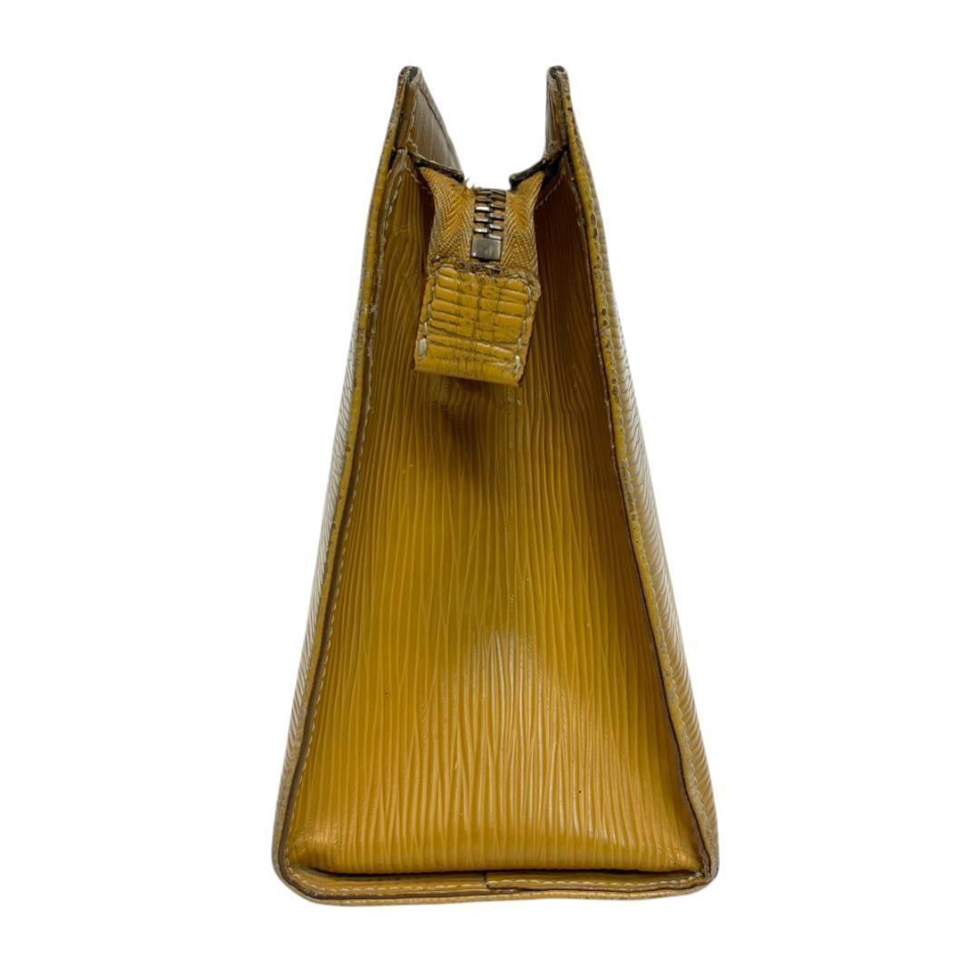 FENDI Clutch Bag Second Bag FF Yellow Authentic