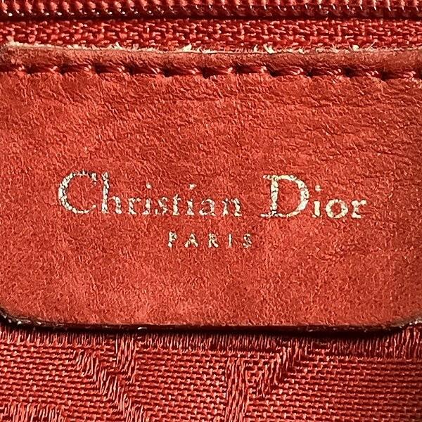 Christian Dior Hand Shoulder Bag Tote Purse Cannage Nylon Black Authentic