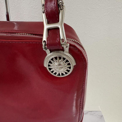 VERSACE Shoulder Bag Purse Sunburst Authentic