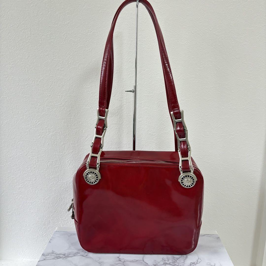 VERSACE Shoulder Bag Purse Sunburst Authentic