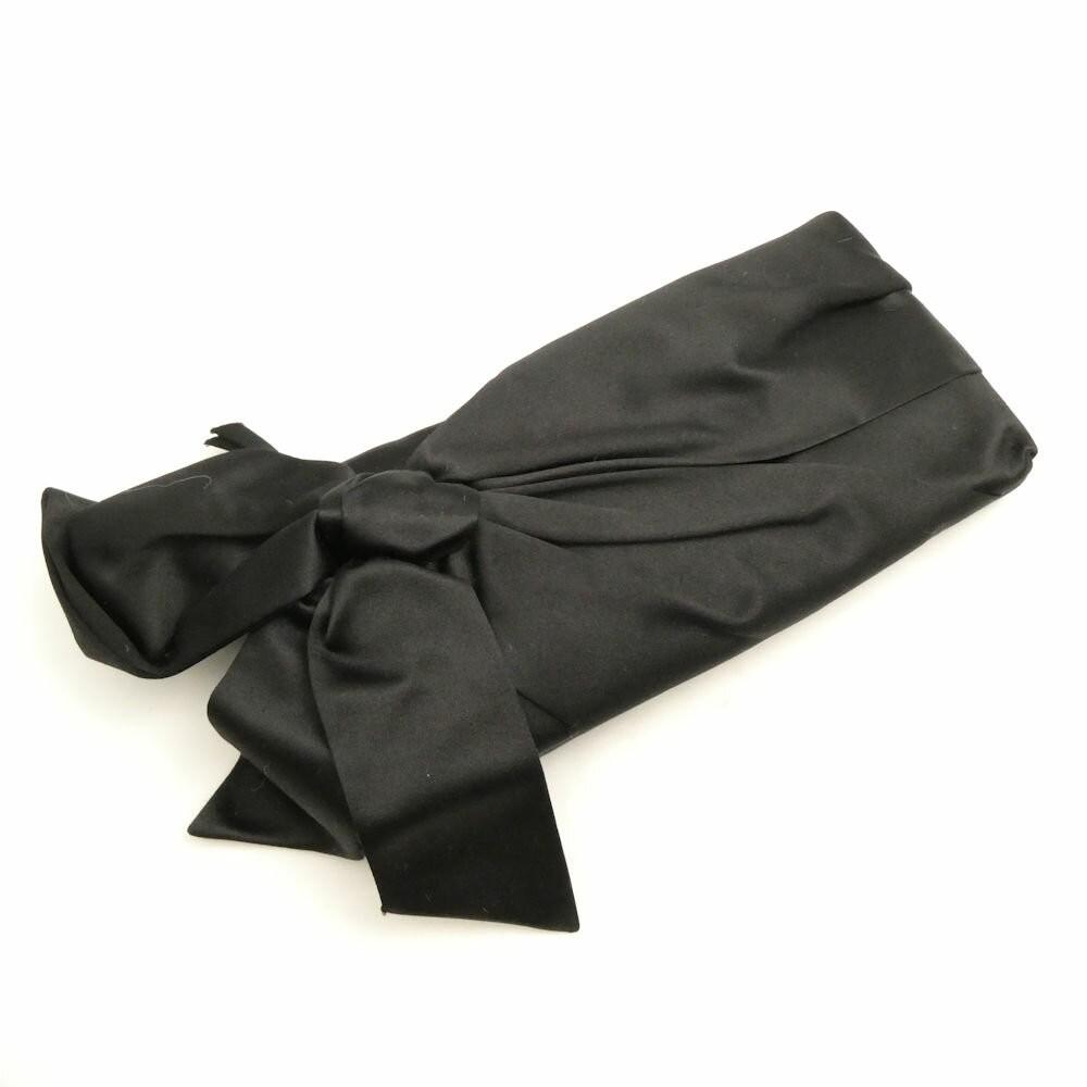 Valentino Garavani Clutch Bag Second Bag Black Authentic