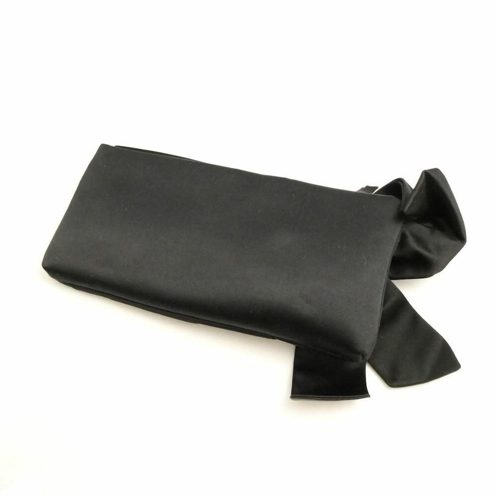 Valentino Garavani Clutch Bag Second Bag Black Authentic