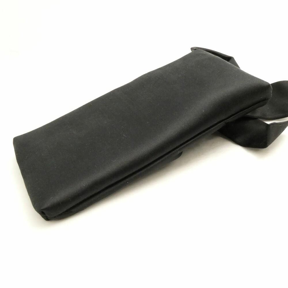 Valentino Garavani Clutch Bag Second Bag Black Authentic