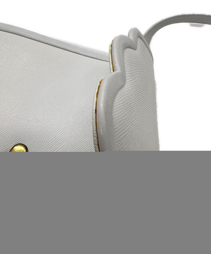 Saint Laurent Shoulder Bag Purse White Authentic