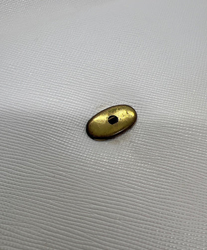 Saint Laurent Shoulder Bag Purse White Authentic