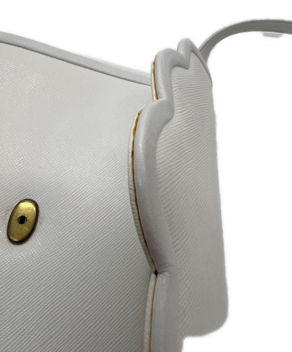 Saint Laurent Shoulder Bag Purse White Authentic