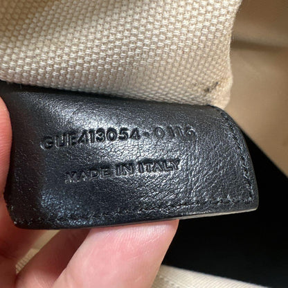 Saint Laurent Paris Hand Bag Tote Purse Canvas Beige Authentic