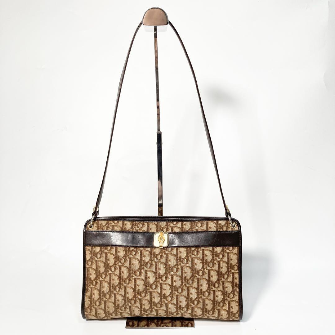 Christian Dior Shoulder Bag Purse Trotter Authentic