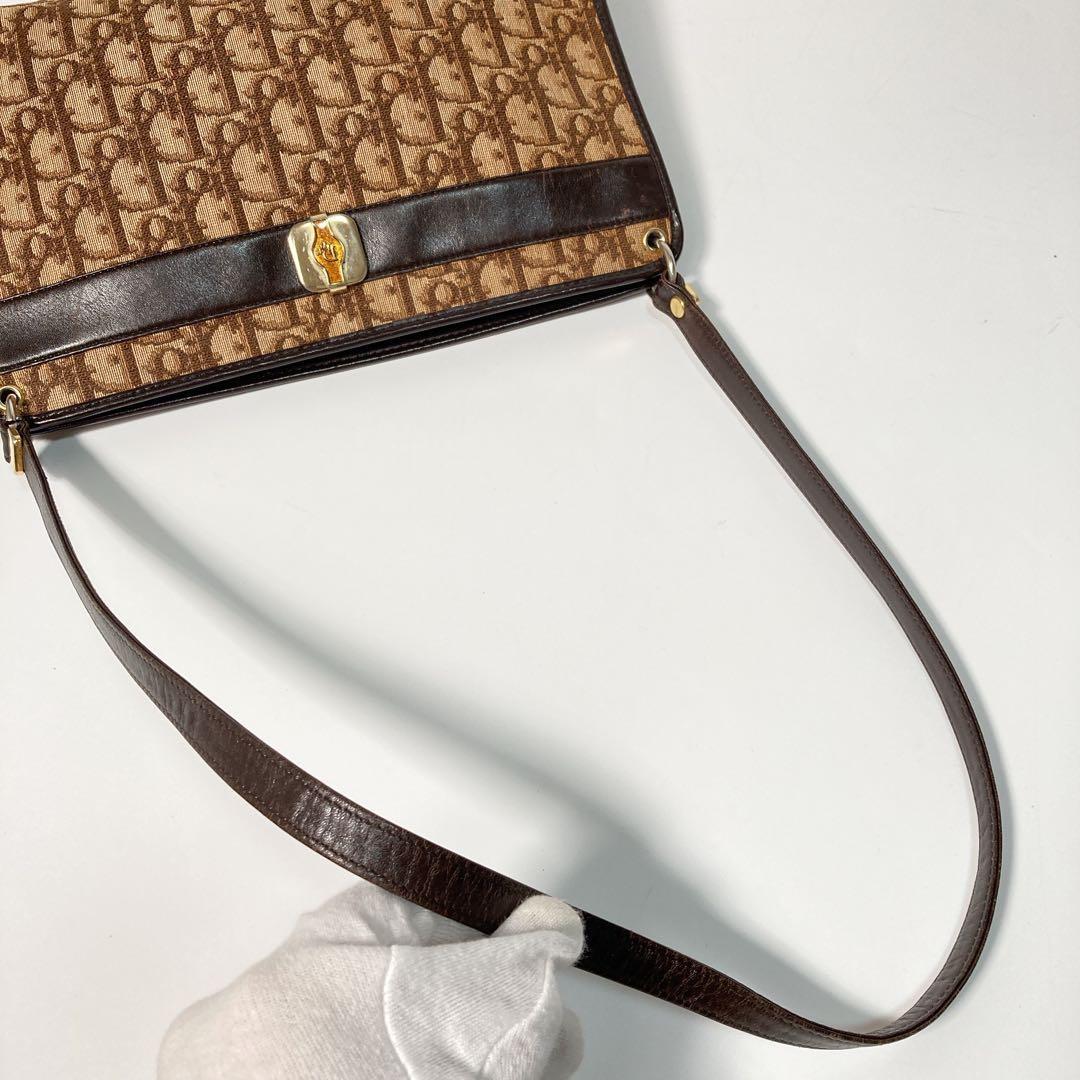 Christian Dior Shoulder Bag Purse Trotter Authentic