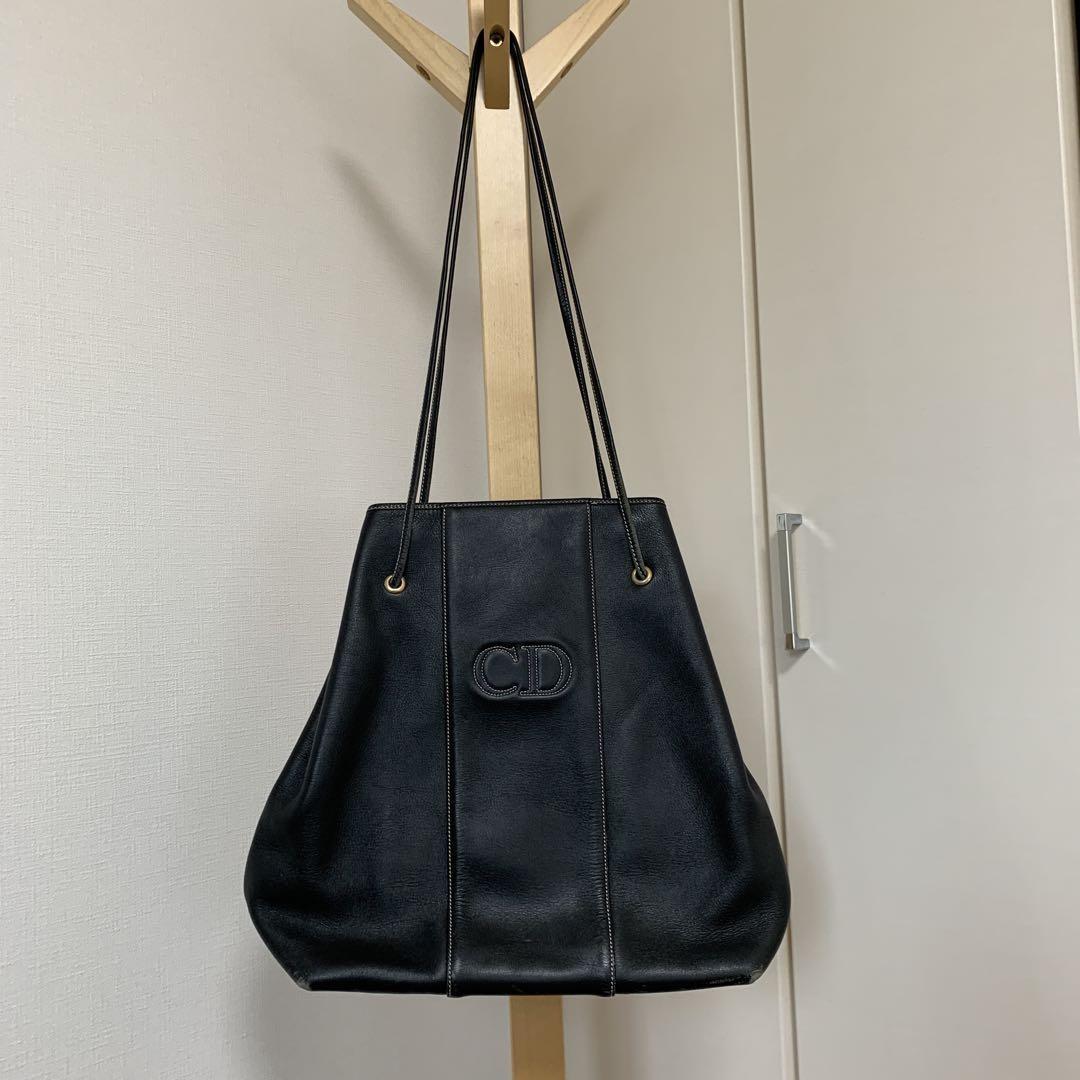 Christian Dior Shoulder Bag Purse CD Authentic