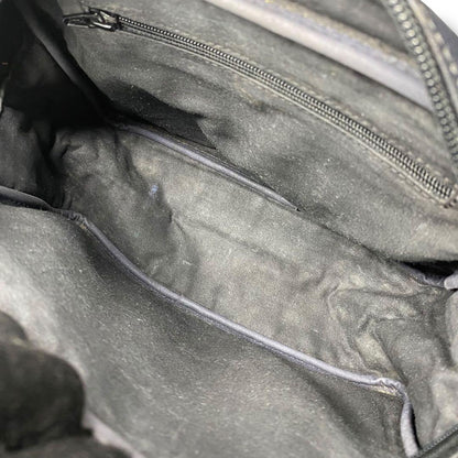 Christian Dior Hand Bag Tote Purse Cannage Nylon Black Authentic