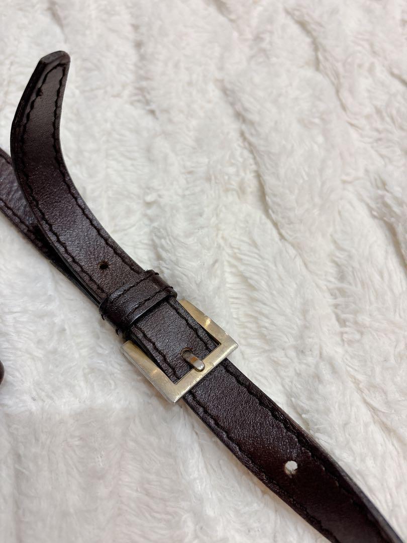 Christian Dior Shoulder Bag Purse Trotter Brown Authentic