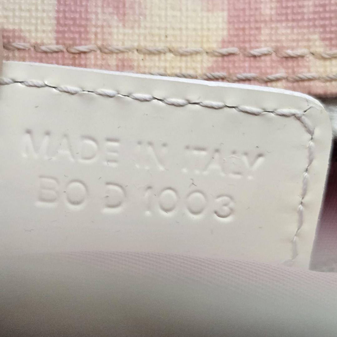 Christian Dior Shoulder Bag Purse Trotter No.1 PVC Pink Authentic