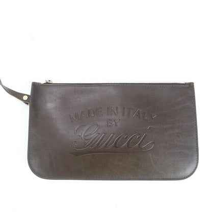 GUCCI Hand Bag Tote Purse Canvas Leather Beige Authentic