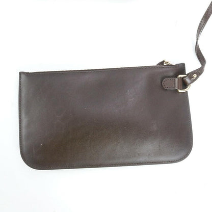 GUCCI Hand Bag Tote Purse Canvas Leather Beige Authentic