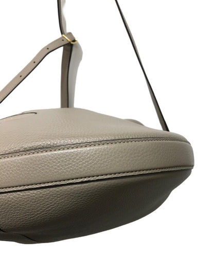 MULBERRY Shoulder Bag Purse Small Selby Gray Authentic