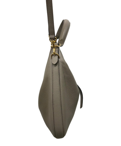 MULBERRY Shoulder Bag Purse Small Selby Gray Authentic