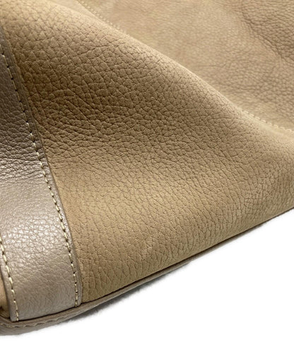 See By Chloe Hand Bag Tote Purse lana Beige Authentic