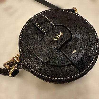 Chloe Shoulder Wallet Bag Purse SMALL Leather Authentic