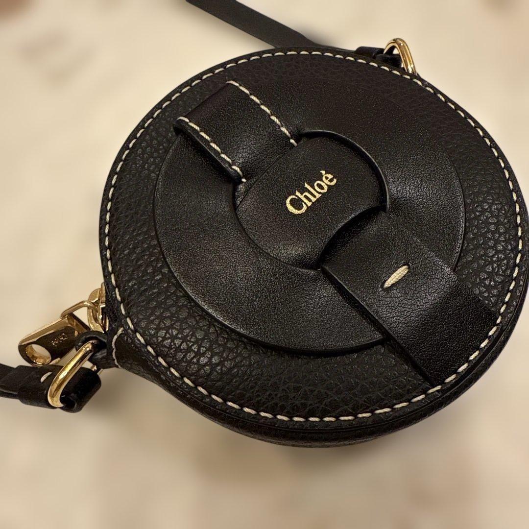 Chloe Shoulder Wallet Bag Purse SMALL Leather Authentic