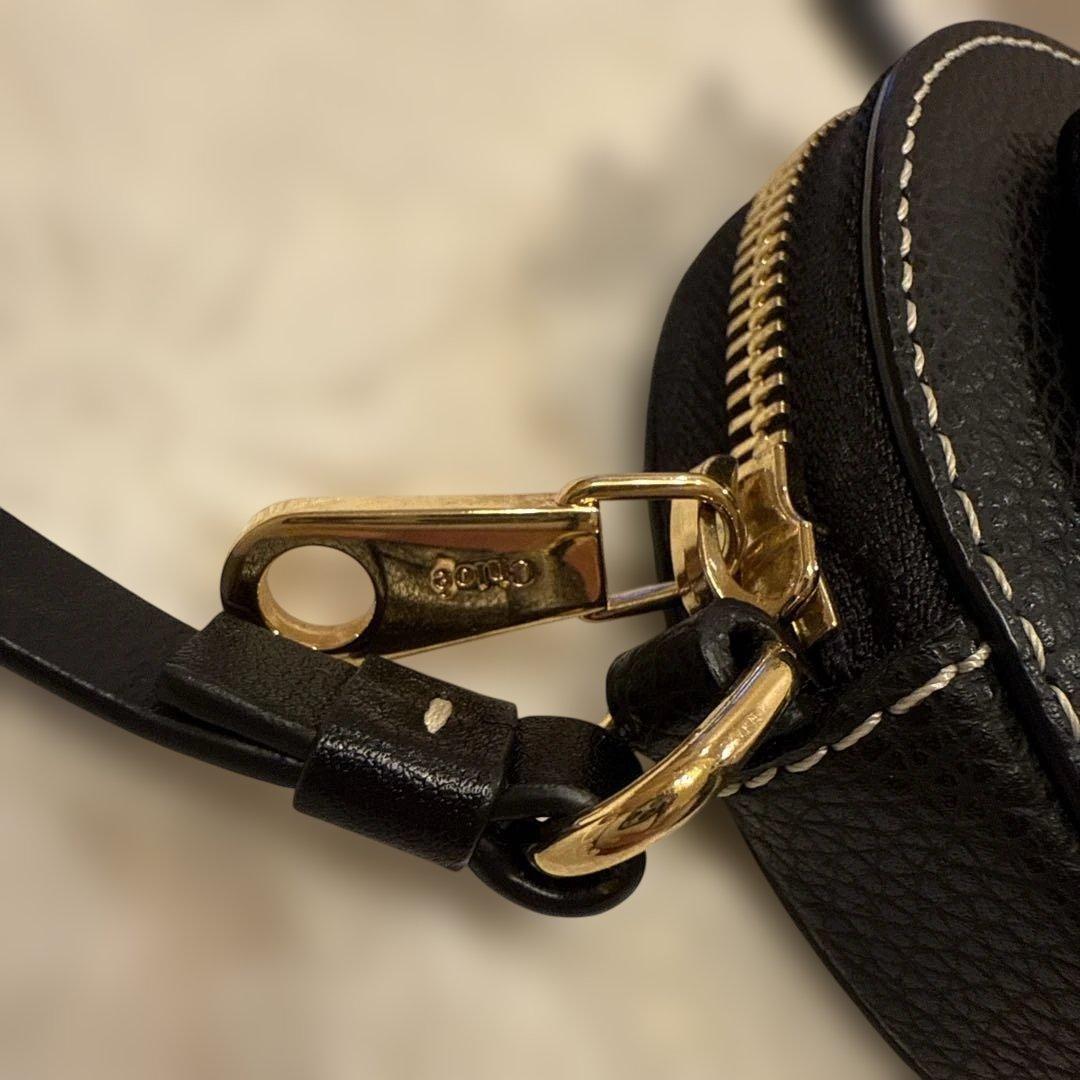 Chloe Shoulder Wallet Bag Purse SMALL Leather Authentic