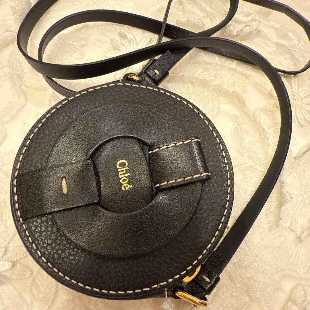 Chloe Shoulder Wallet Bag Purse SMALL Leather Authentic