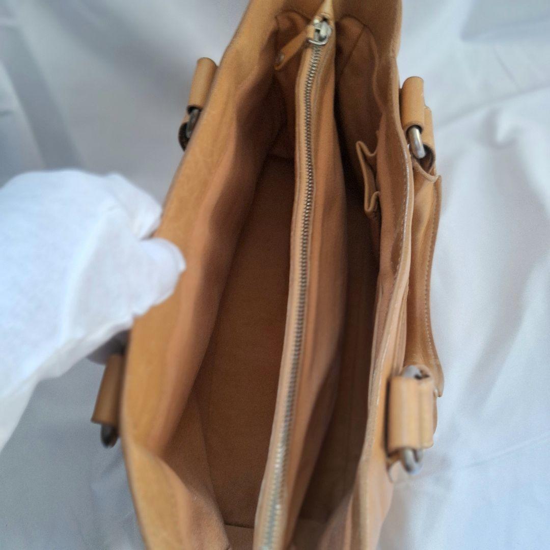 CELINE Hand Bag Tote Purse Boogie Beige Camel Authentic