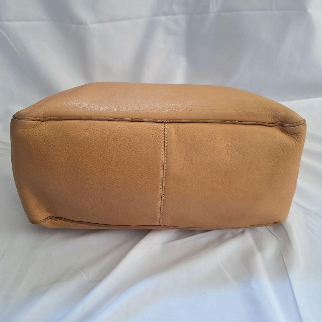 CELINE Hand Bag Tote Purse Boogie Beige Camel Authentic