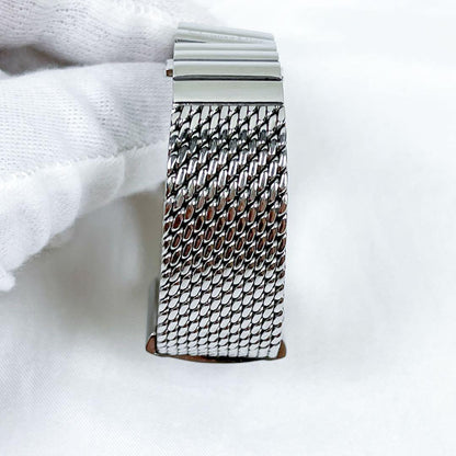 Christian Dior D80-100 Quartz Watch Wristwatch Logo Silver Navy Women's Auth