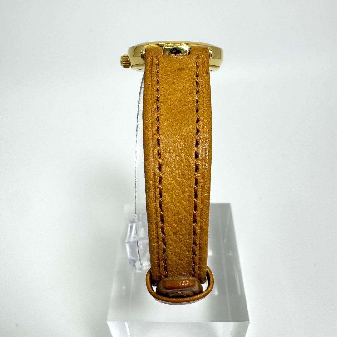 Christian Dior Quartz Watch Wristwatch Logo Gold Women's Authentic