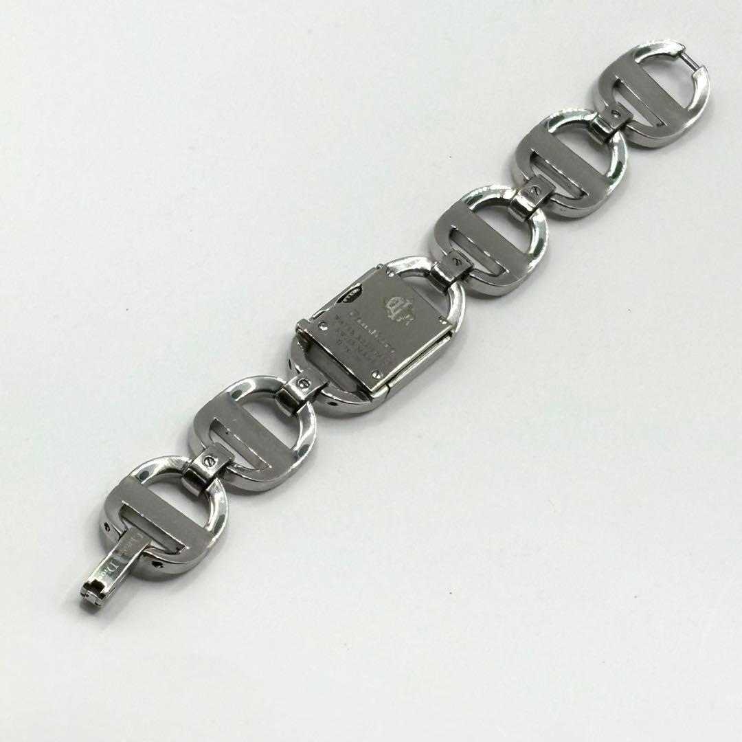 Christian Dior D78-100 Quartz Watch Wristwatch Logo Silver Women's Authentic