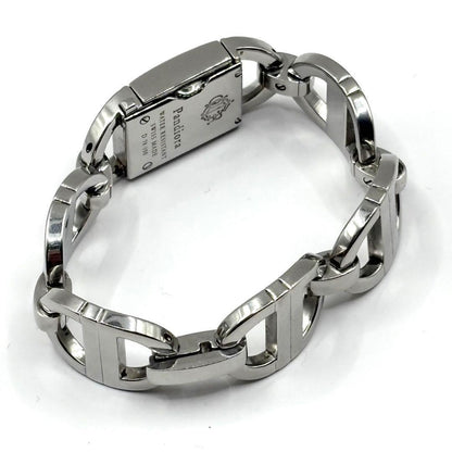 Christian Dior D78-100 Quartz Watch Wristwatch Logo Silver Women's Authentic