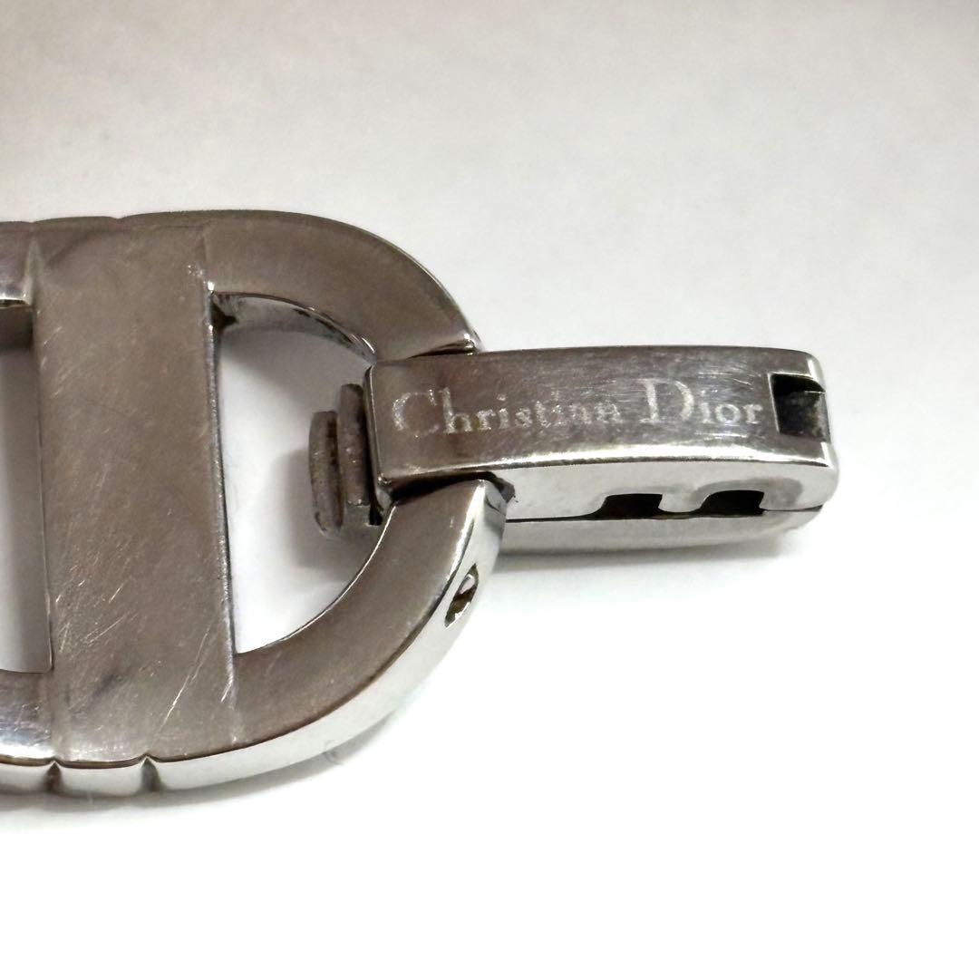 Christian Dior D78-100 Quartz Watch Wristwatch Logo Silver Women's Authentic