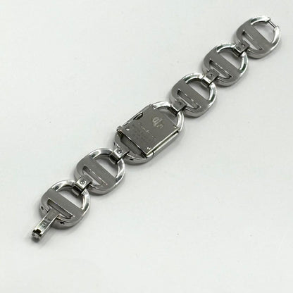 Christian Dior D78-100 Quartz Watch Wristwatch Logo Silver Women's Authentic