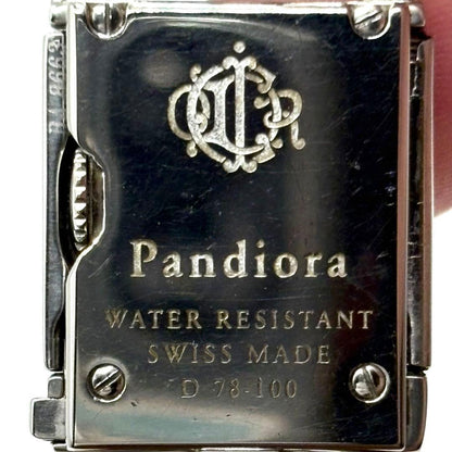 Christian Dior D78-100 Quartz Watch Wristwatch Logo Silver Women's Authentic