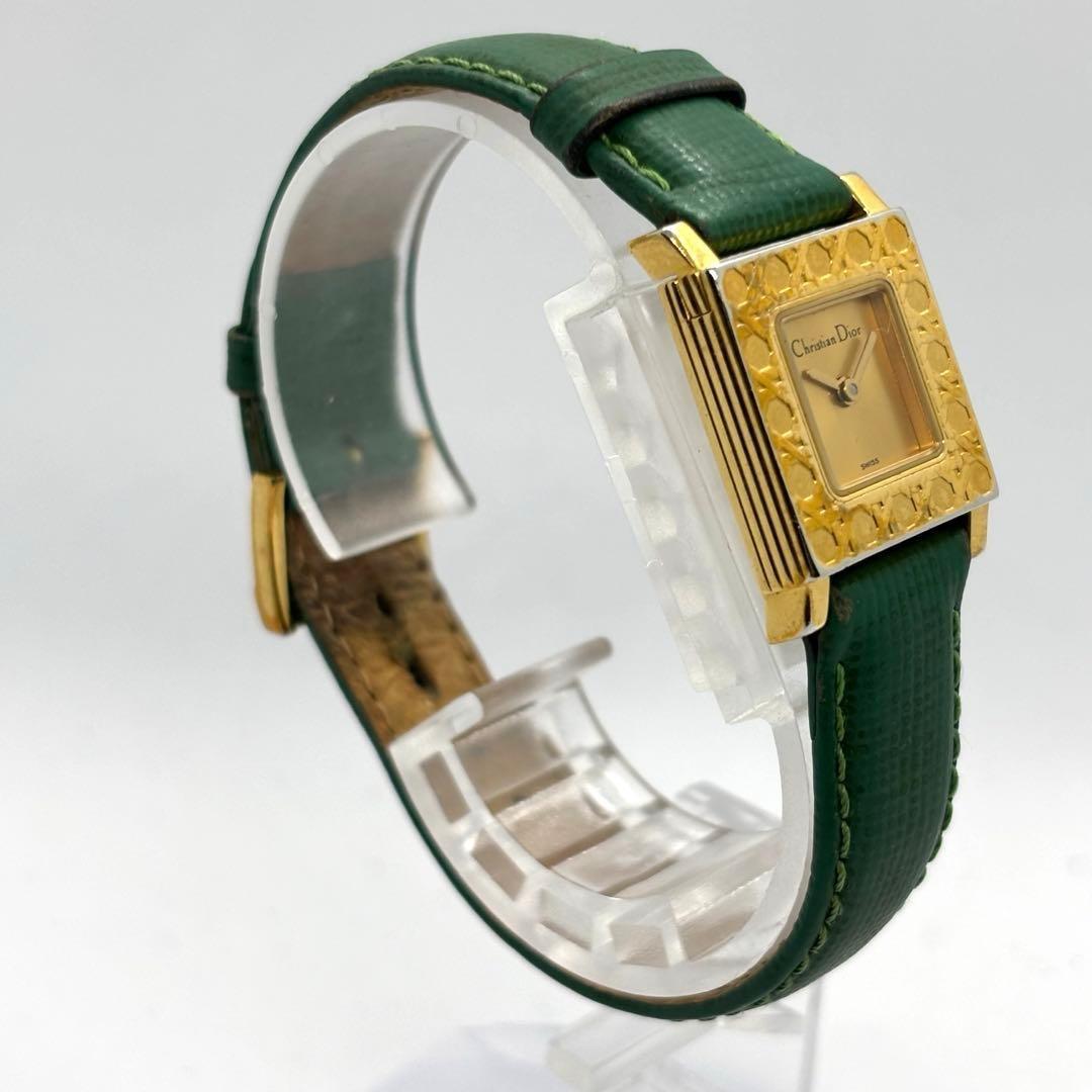 Christian Dior D60-159 Quartz Watch Wristwatch Logo Gold Women's Authentic